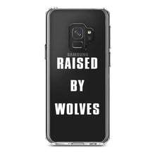 DistinctInk® Clear Shockproof Hybrid Case for Apple iPhone / Samsung Galaxy / Google Pixel - Raised By Wolves