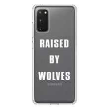 DistinctInk® Clear Shockproof Hybrid Case for Apple iPhone / Samsung Galaxy / Google Pixel - Raised By Wolves