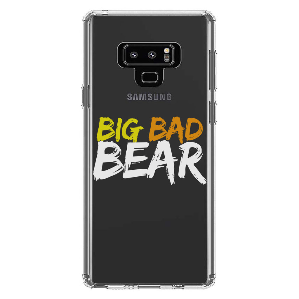 Big Bad Bear Clear Shockproof iPhone Case, view 11