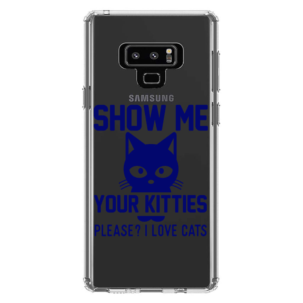 Show Me Your Kitties Love Cats Clear Shockproof iPhone Case, view 11