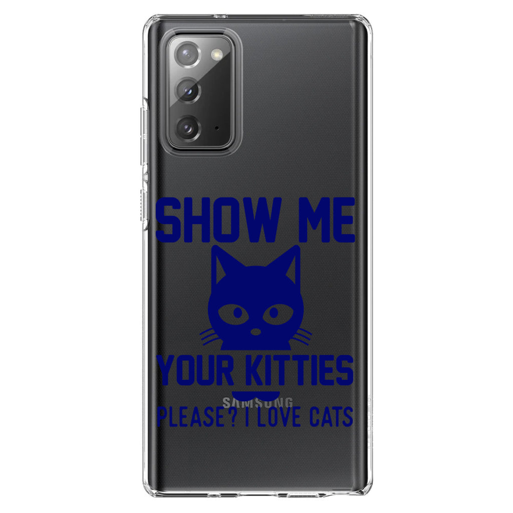 Show Me Your Kitties Love Cats Clear Shockproof iPhone Case, view 8
