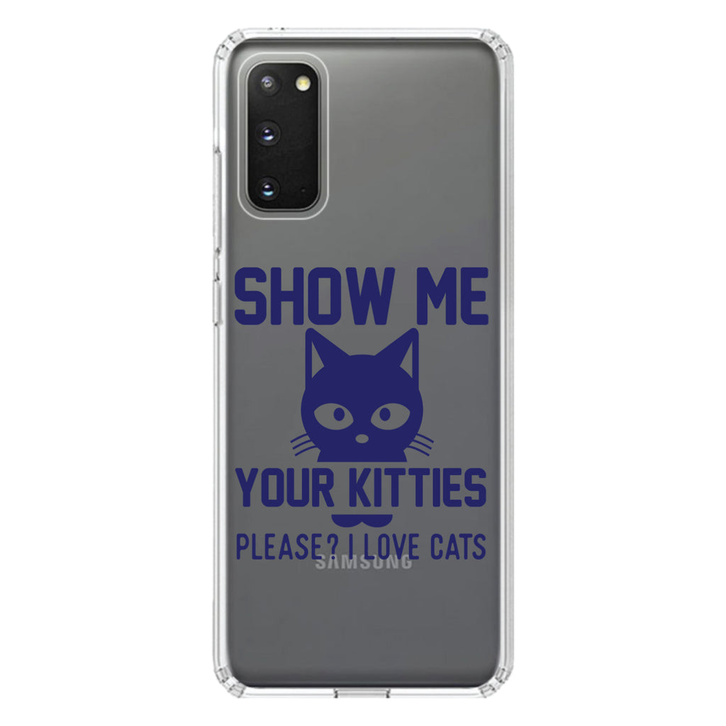 Show Me Your Kitties Love Cats Clear Shockproof iPhone Case, view 13