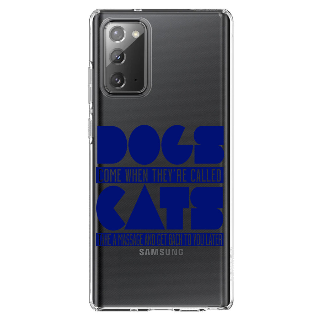 Dogs Come When Called, Cats Later Clear Shockproof iPhone Case, view 7