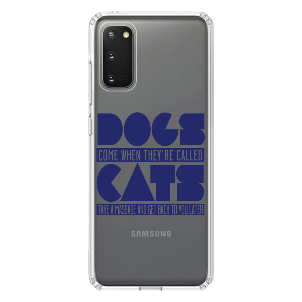 Dogs Come When Called, Cats Later Clear Shockproof iPhone Case, view 15