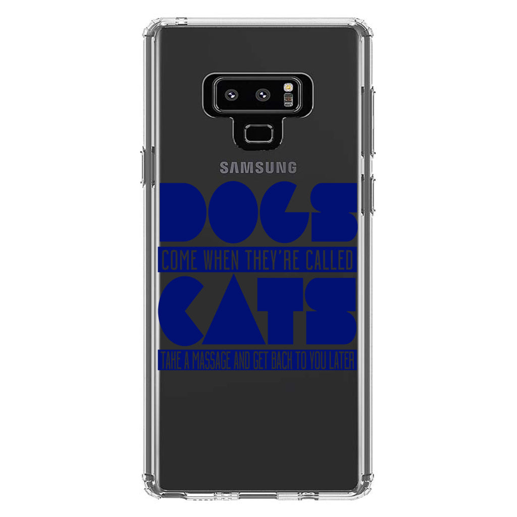 Dogs Come When Called, Cats Later Clear Shockproof iPhone Case, view 11
