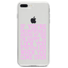 DistinctInk® Clear Shockproof Hybrid Case for Apple iPhone / Samsung Galaxy / Google Pixel - Uncomfortable Around Dog - Lock you in Other Room