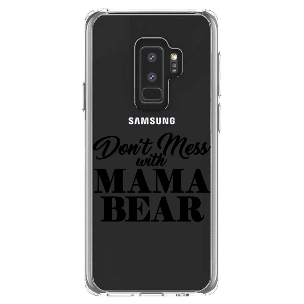 Don't Mess with MAMA BEAR Clear Shockproof iPhone Case, view 20