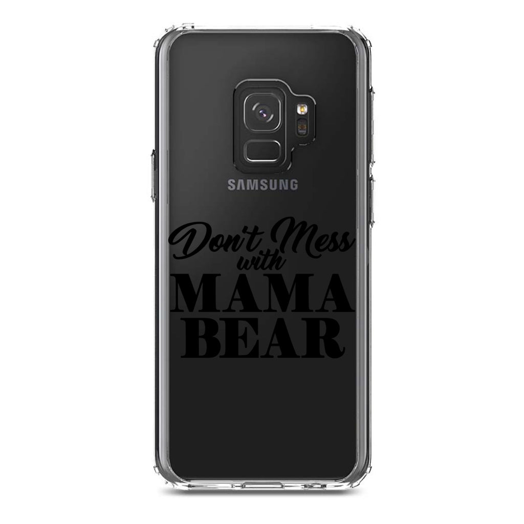 Don't Mess with MAMA BEAR Clear Shockproof iPhone Case, view 19