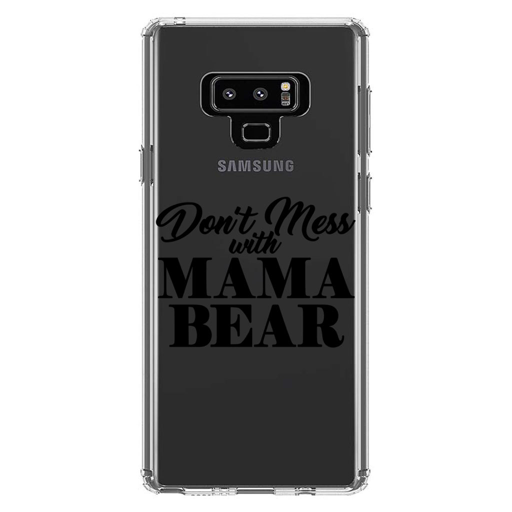 Don't Mess with MAMA BEAR Clear Shockproof iPhone Case, view 11