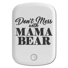 DistinctInk Magnetic Battery Pack, Wireless Portable Charger with USB-C Cable, Compatible with MagSafe iPhone 14 / 13 / 12 Series - Don't Mess with MAMA BEAR