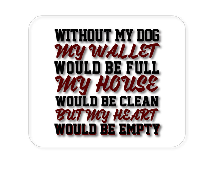 DistinctInk Custom Foam Rubber Mouse Pad - 1/4