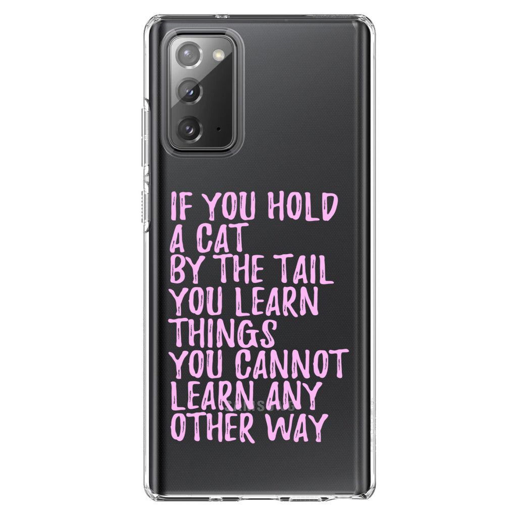 Hold a Cat by the Tail, Learn Things Clear Shockproof iPhone Case, view 8