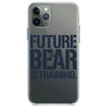 Future Bear in Training Clear Shockproof iPhone Case