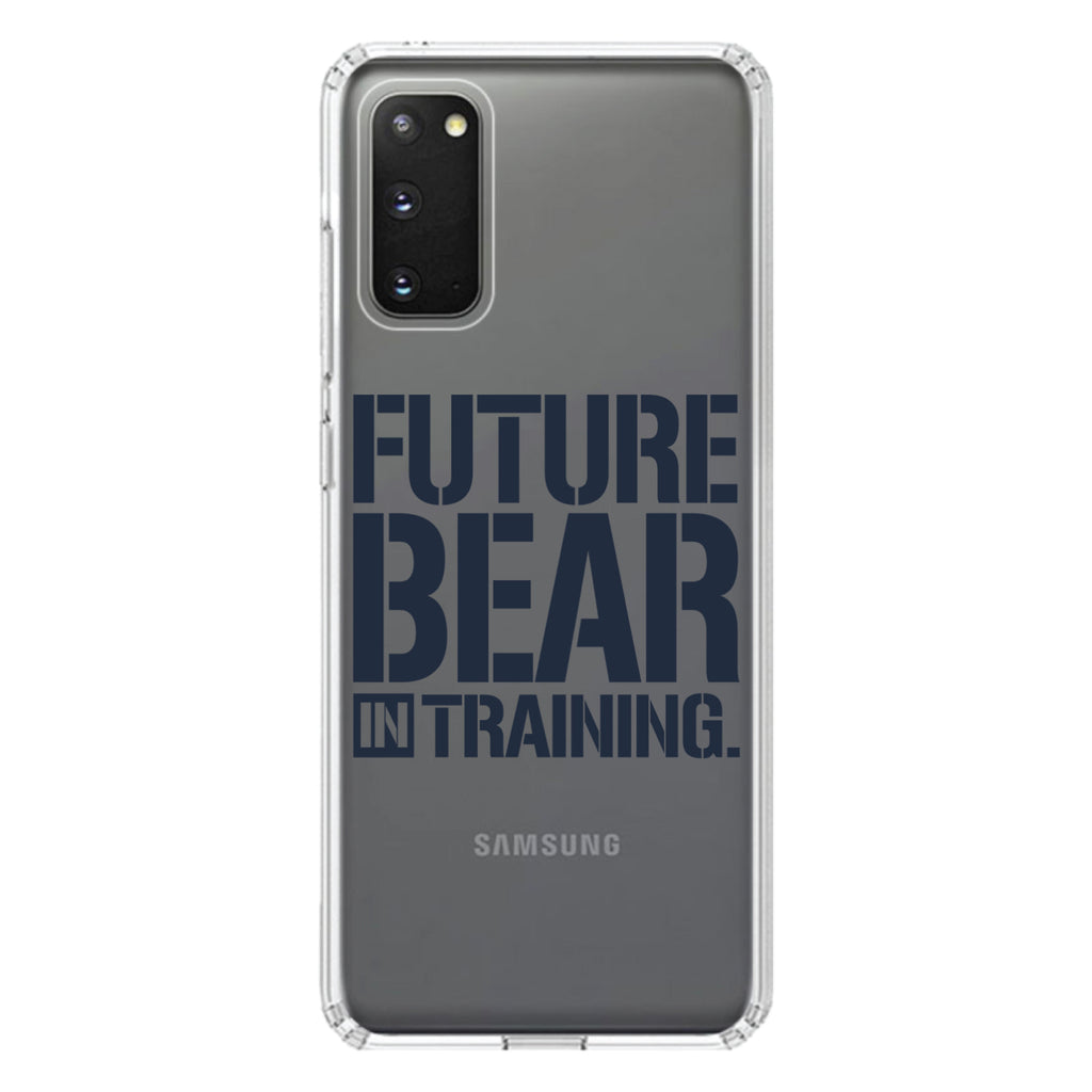 Future Bear in Training Clear Shockproof iPhone Case, view 13