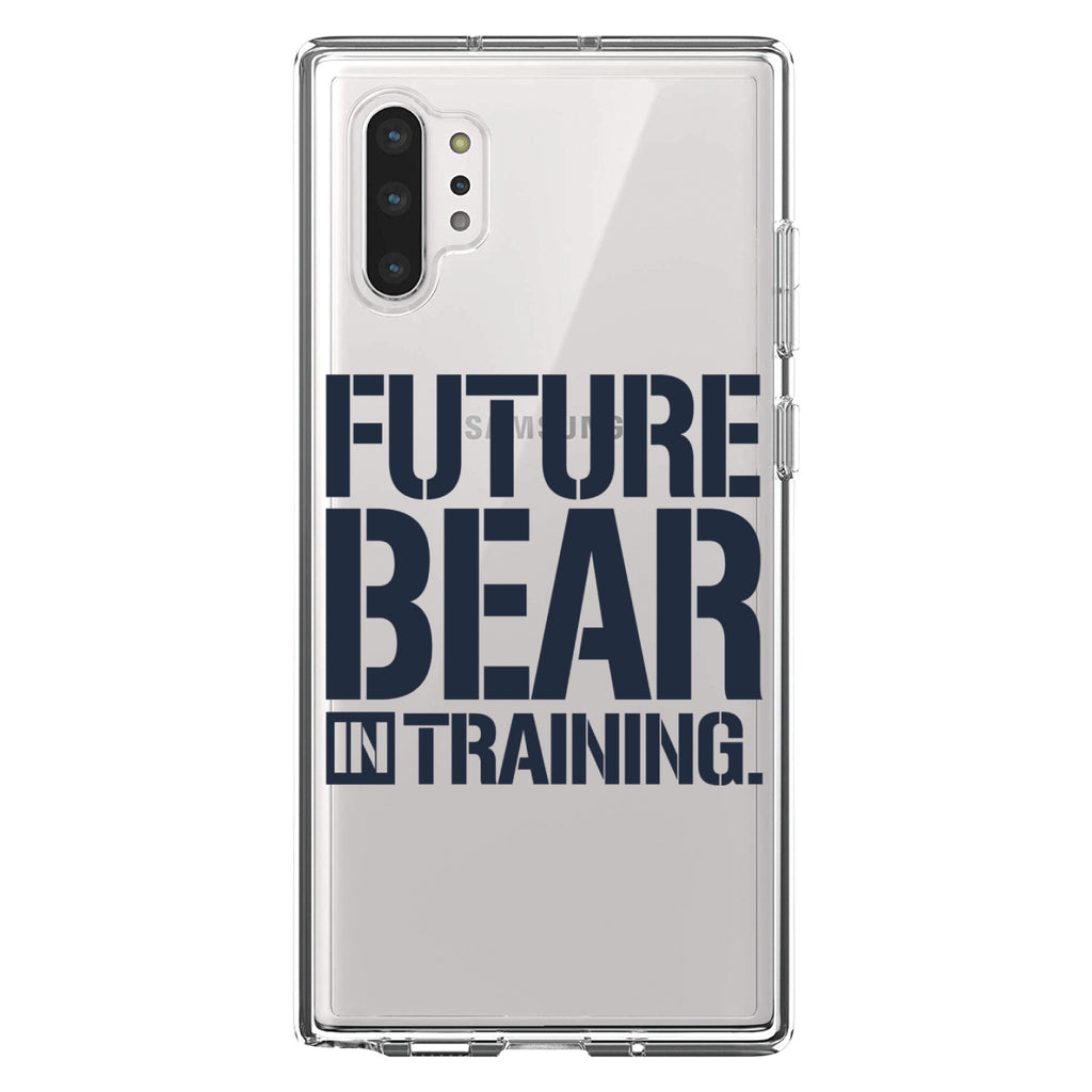 Future Bear in Training Clear Shockproof iPhone Case, view 10
