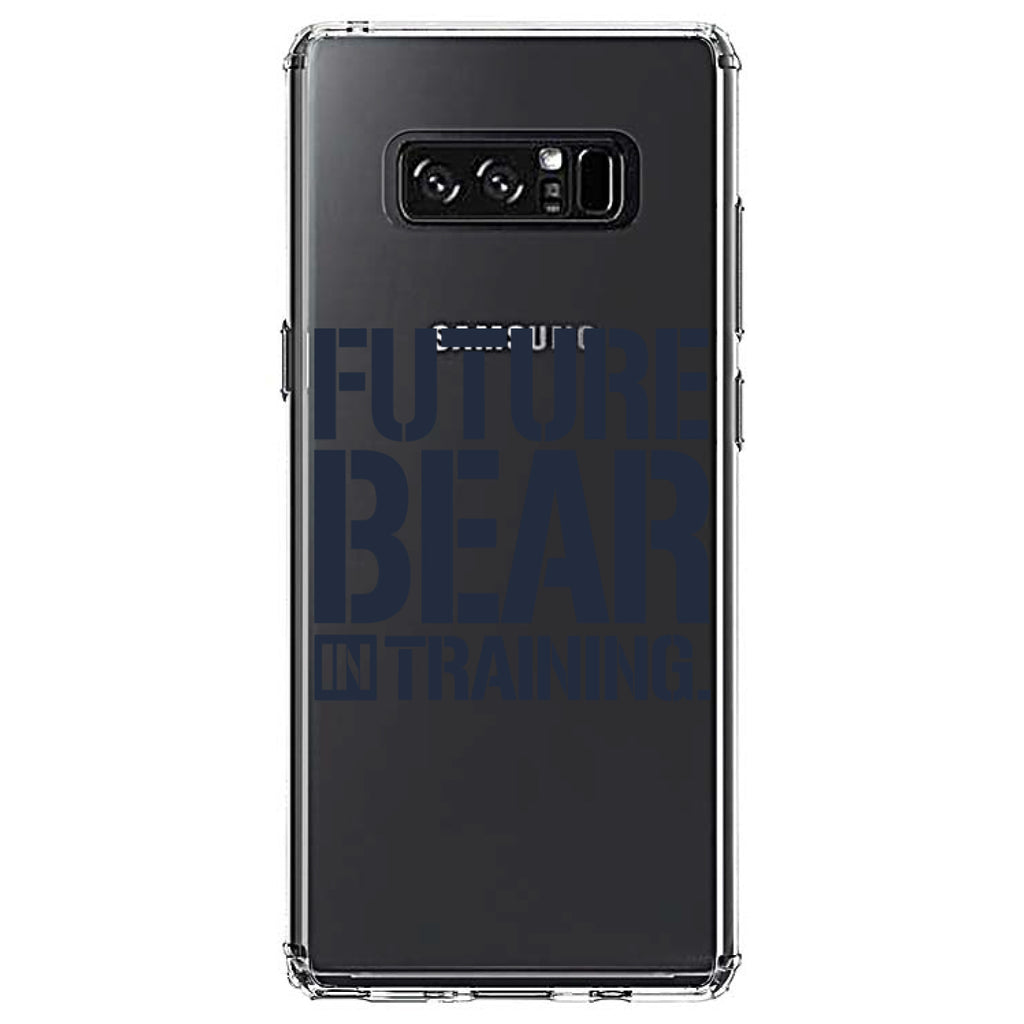 Future Bear in Training Clear Shockproof iPhone Case, view 12