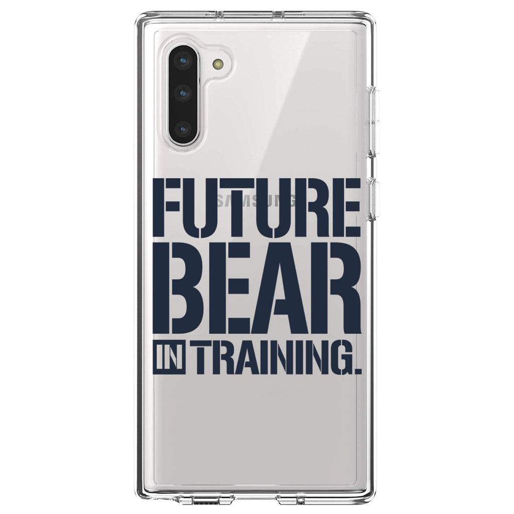 Future Bear in Training Clear Shockproof iPhone Case, view 9