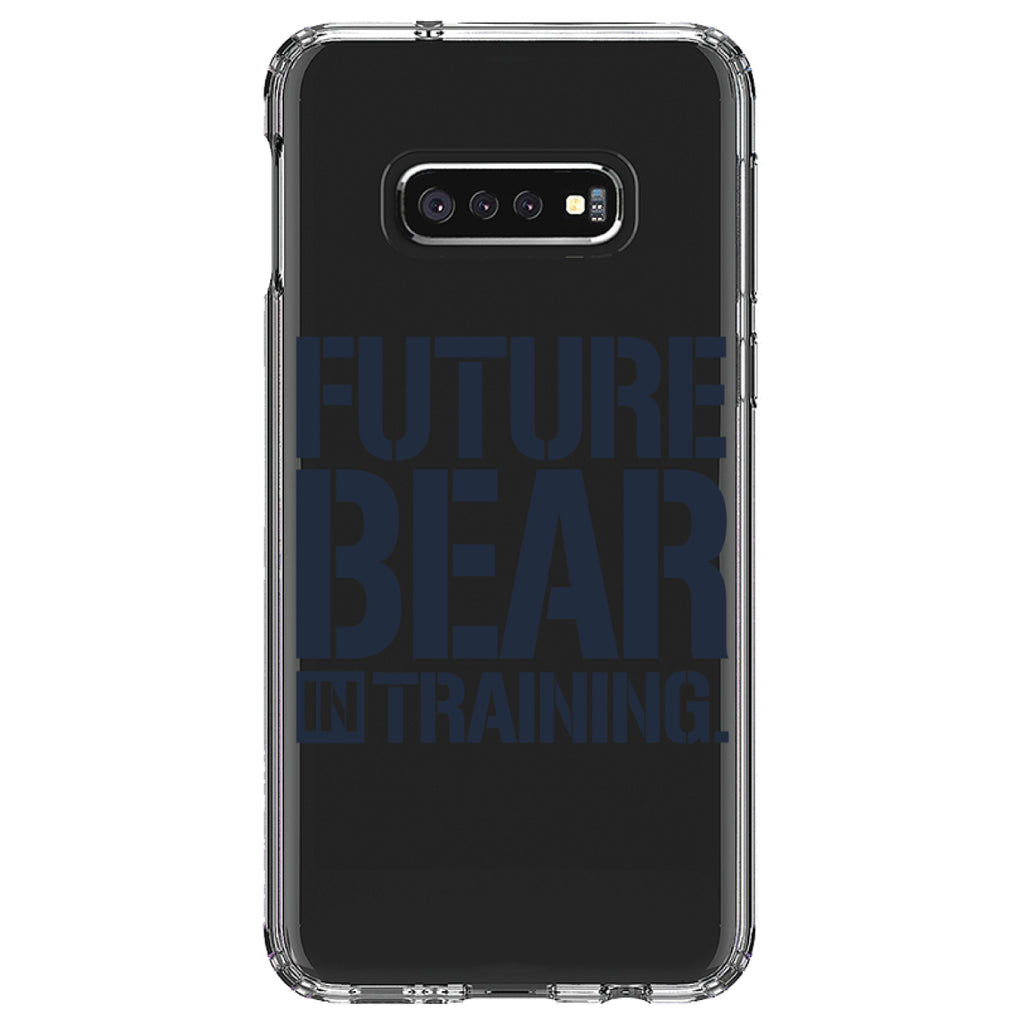 Future Bear in Training Clear Shockproof iPhone Case, view 18