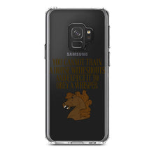 DistinctInk® Clear Shockproof Hybrid Case for Apple iPhone / Samsung Galaxy / Google Pixel - Can't Train Horse with Shouts & Expect Whisper