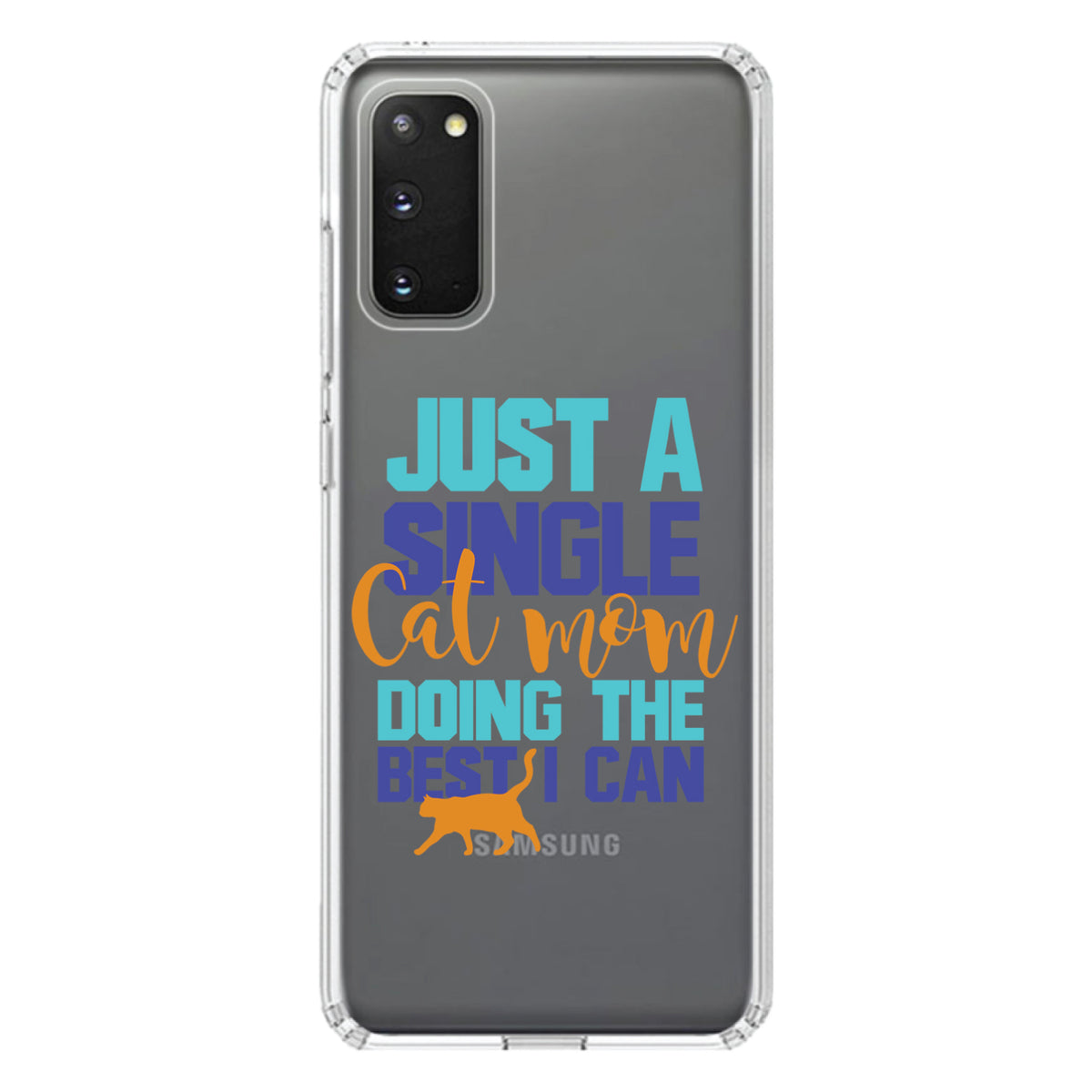 Just a Single Cat Mom Doing The Best Clear Shockproof iPhone Case, view 14