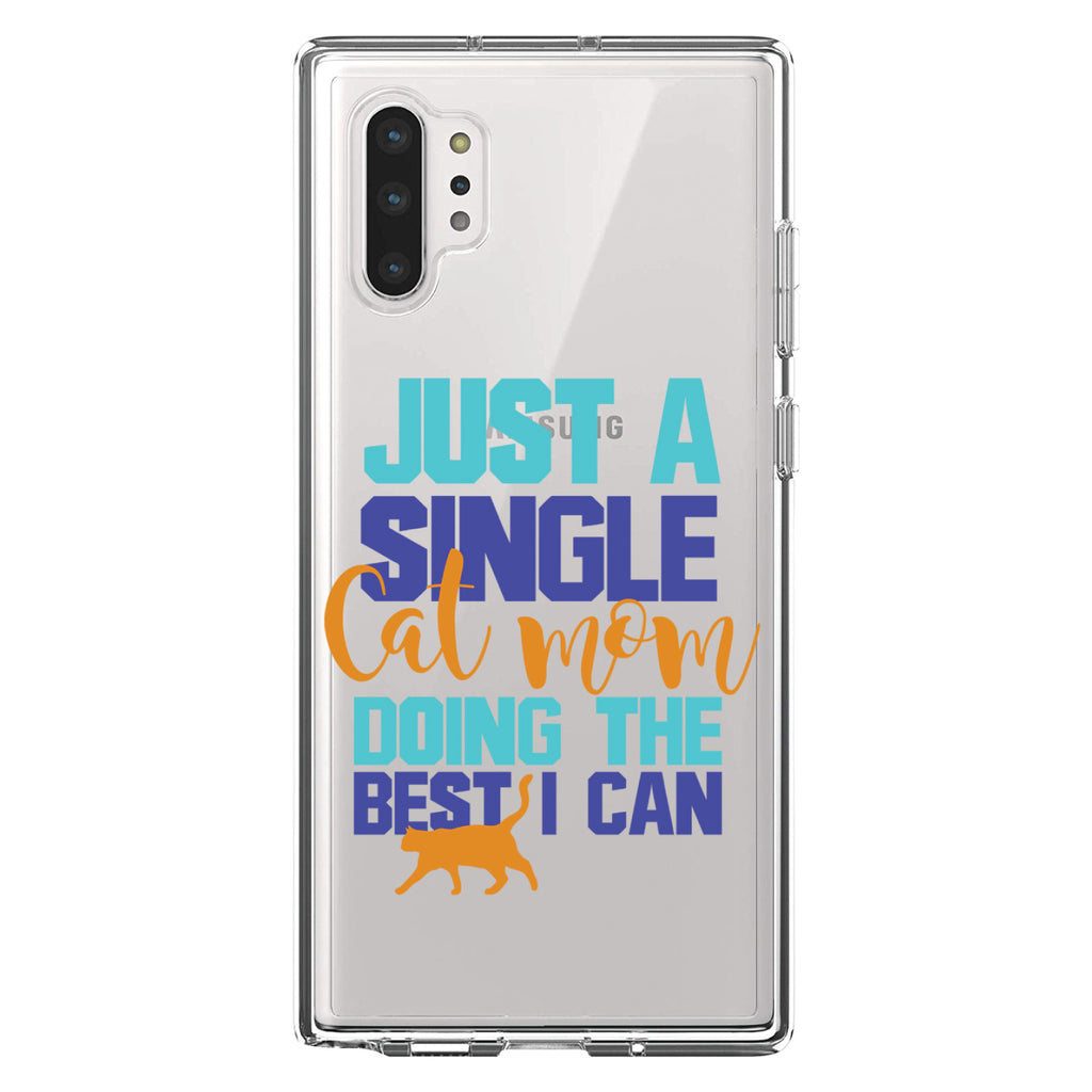 Just a Single Cat Mom Doing The Best Clear Shockproof iPhone Case, view 10