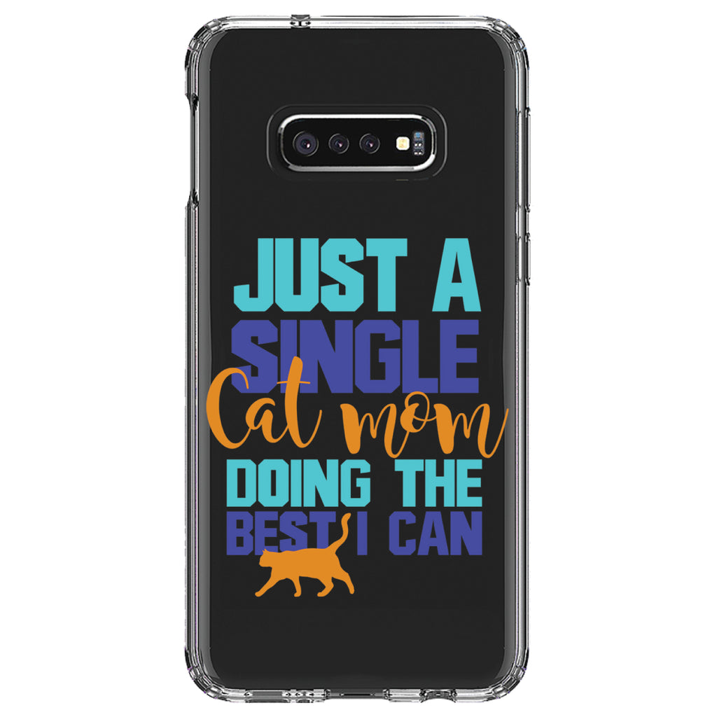 Just a Single Cat Mom Doing The Best Clear Shockproof iPhone Case, view 18