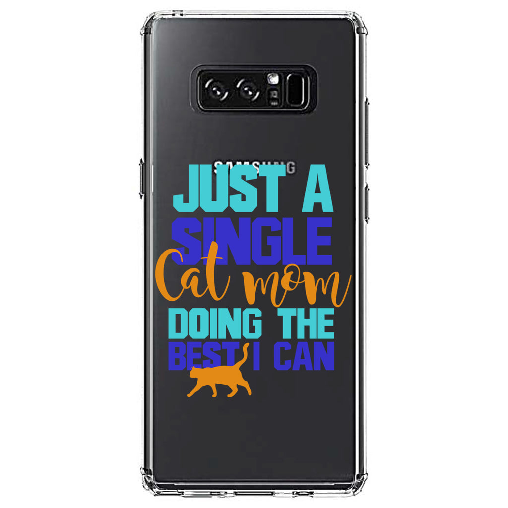 Just a Single Cat Mom Doing The Best Clear Shockproof iPhone Case, view 12