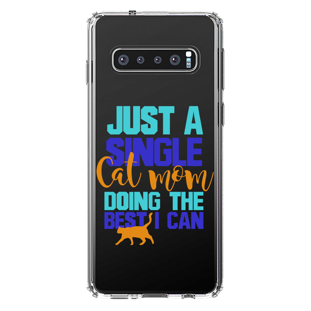 Just a Single Cat Mom Doing The Best Clear Shockproof iPhone Case, view 17