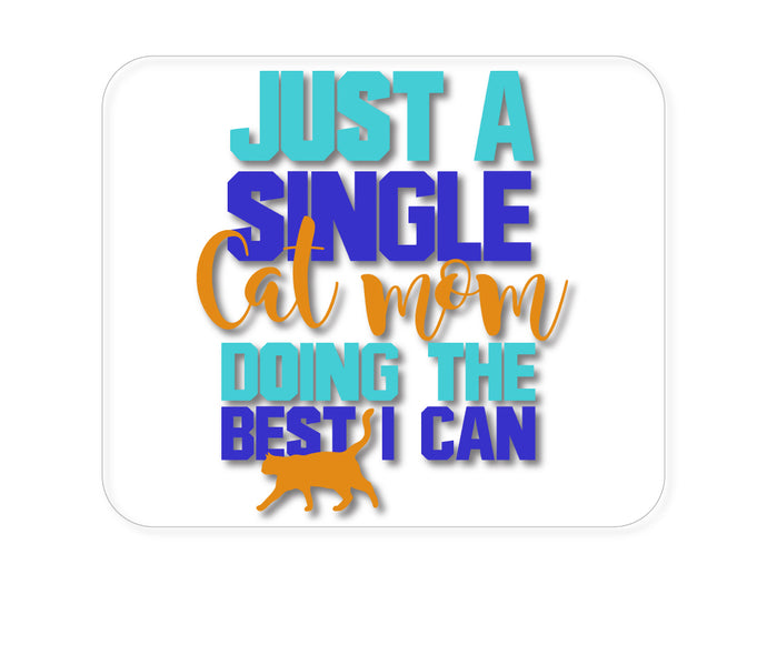 DistinctInk Custom Foam Rubber Mouse Pad - 1/4
