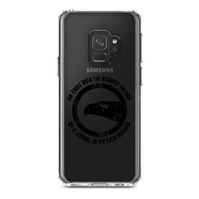 DistinctInk® Clear Shockproof Hybrid Case for Apple iPhone / Samsung Galaxy / Google Pixel - Eagle Uses Negative Energy to Fly Higher