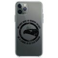 Eagle Uses Negative Energy to Fly Higher Clear Shockproof iPhone Case