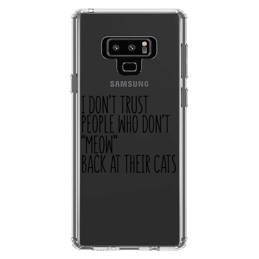 People Who Don't Meow Back Clear Shockproof iPhone Case, view 11