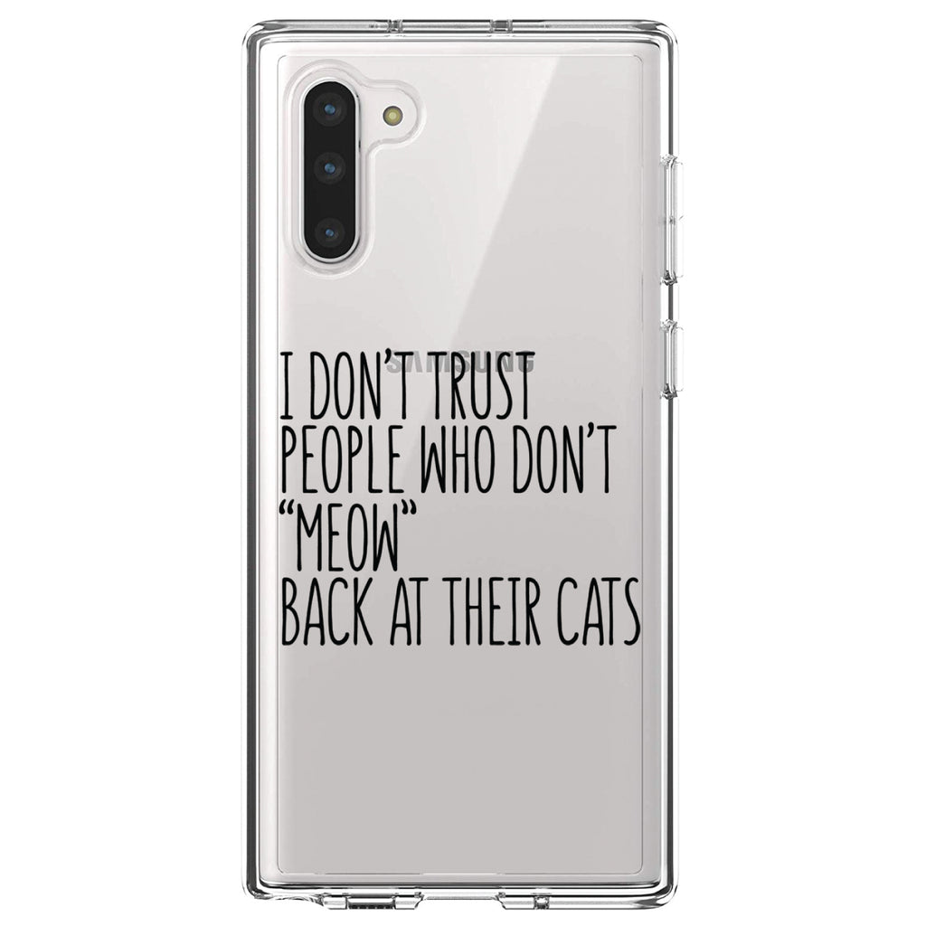 People Who Don't Meow Back Clear Shockproof iPhone Case, view 9