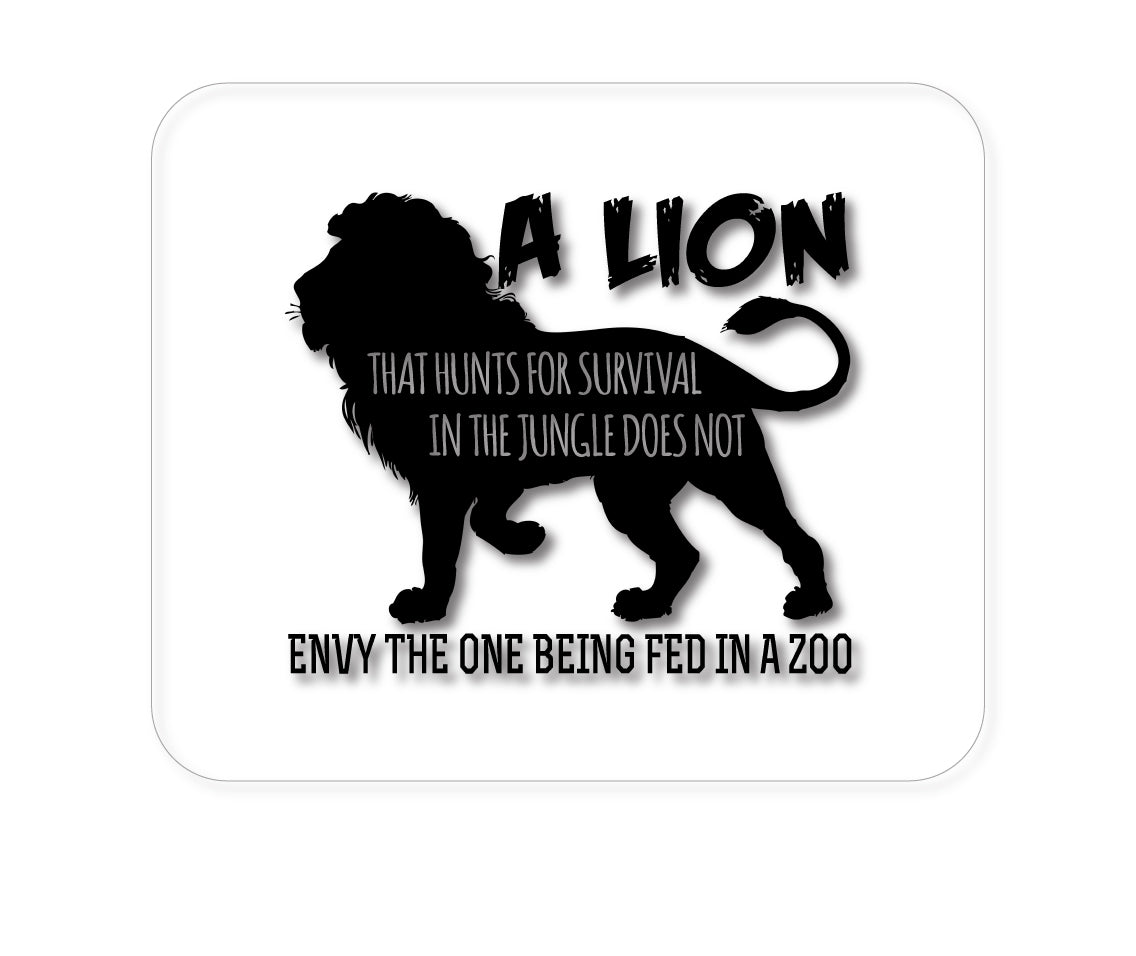 DistinctInk Custom Foam Rubber Mouse Pad - 1/4