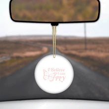 I Believe I Can Fly Ceramic Ornament