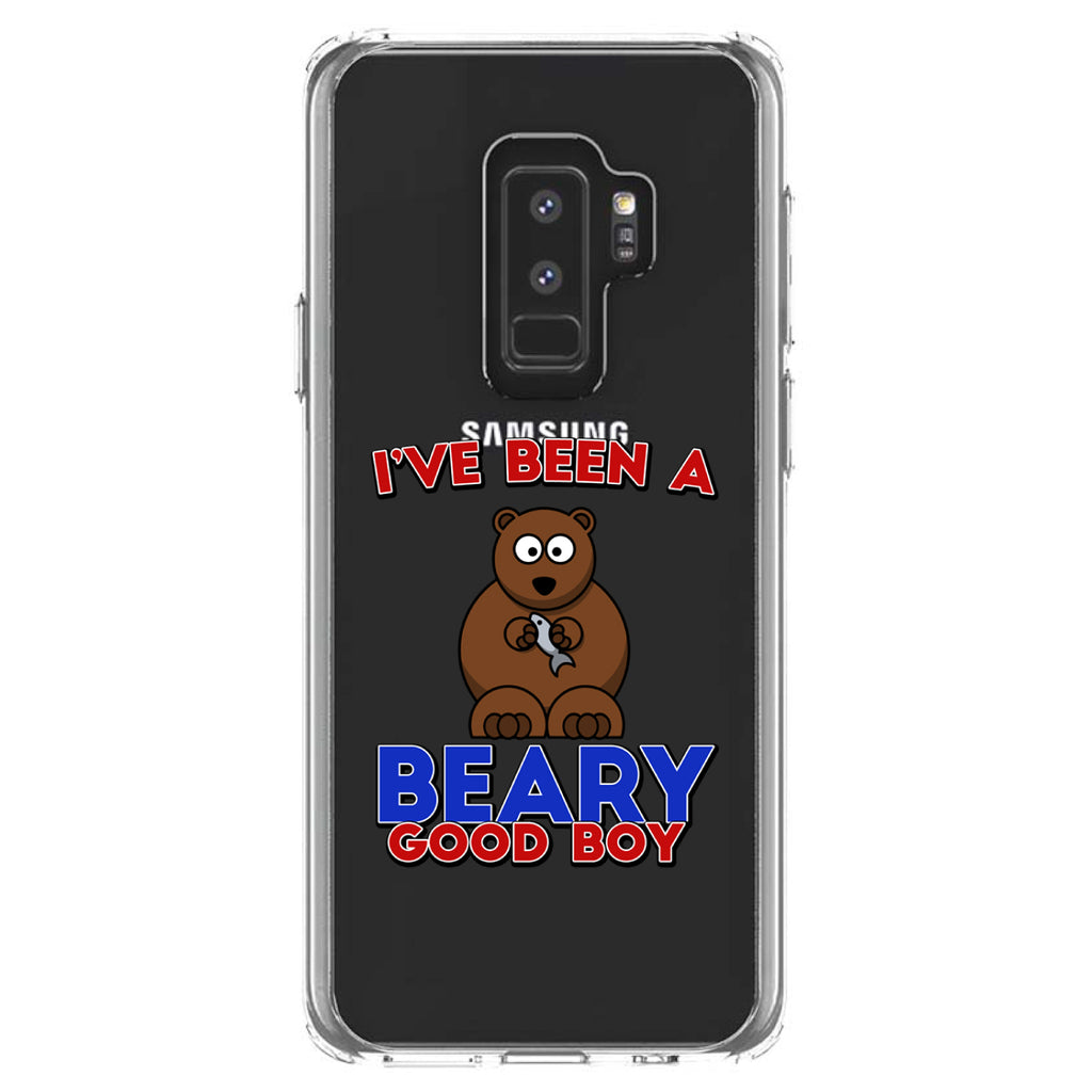 I've Been A Beary Good Boy Clear Shockproof iPhone Case, view 20