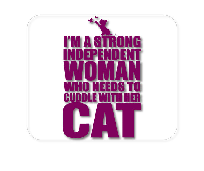 DistinctInk Custom Foam Rubber Mouse Pad - 1/4
