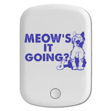 DistinctInk Magnetic Battery Pack, Wireless Portable Charger with USB-C Cable, Compatible with MagSafe iPhone 14 / 13 / 12 Series - Meow's It Going?