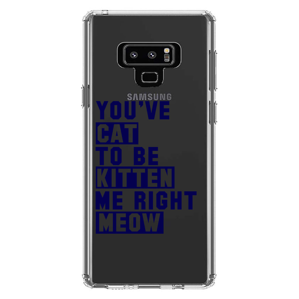 You've Cat to be Kitten Me Meow Clear Shockproof iPhone Case, view 11