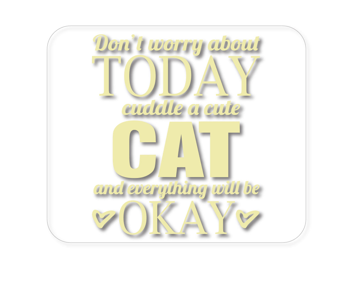 DistinctInk Custom Foam Rubber Mouse Pad - 1/4