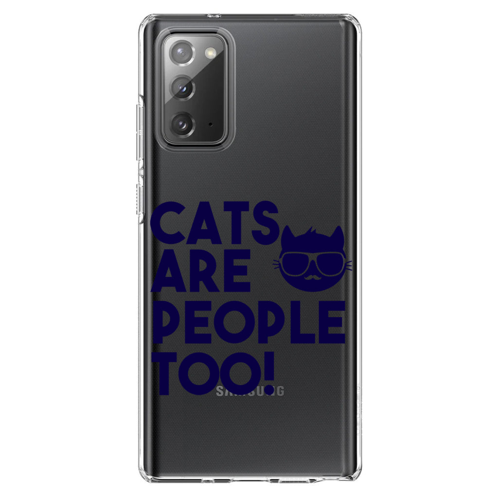 Cats Are People Too Clear Shockproof iPhone Case, view 8