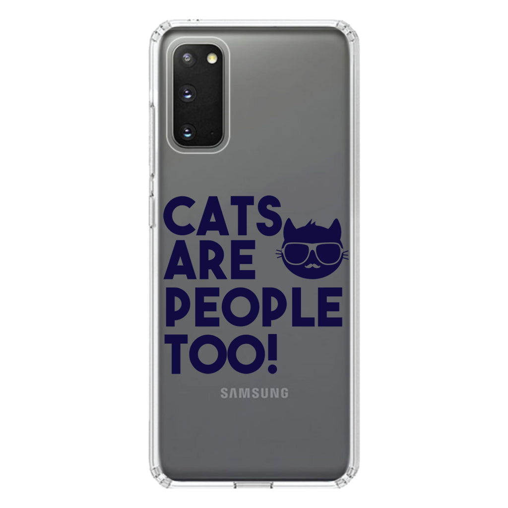 Cats Are People Too Clear Shockproof iPhone Case, view 13
