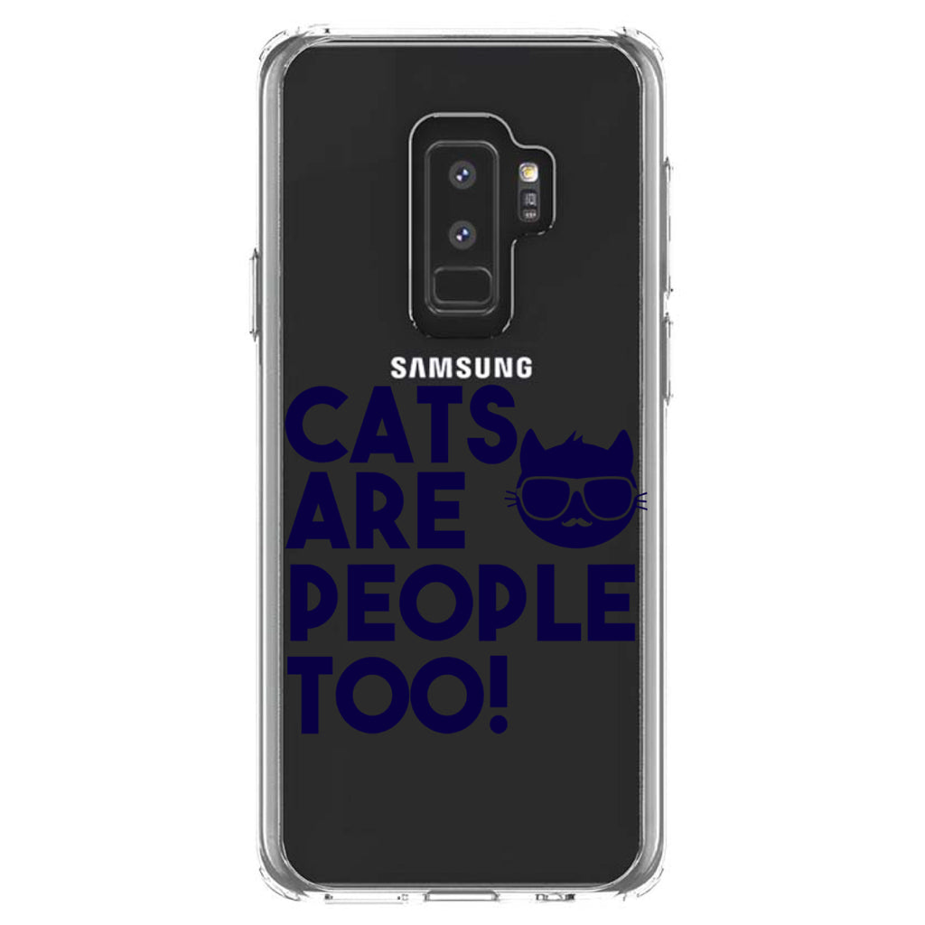 Cats Are People Too Clear Shockproof iPhone Case, view 20