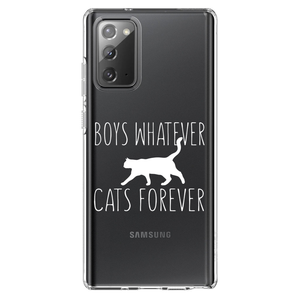 Boys Whatever, Cats Forever Clear Shockproof iPhone Case, view 8