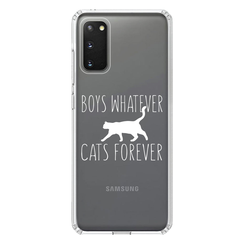 Boys Whatever, Cats Forever Clear Shockproof iPhone Case, view 14