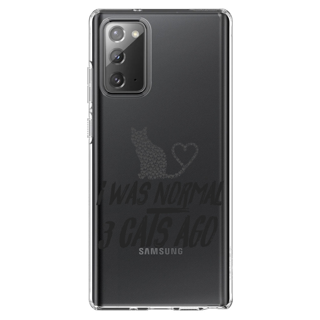 I Was Normal 3 Cats Ago Clear Shockproof iPhone Case, view 7
