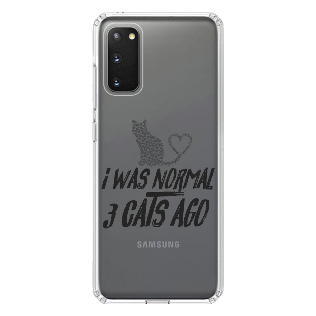 I Was Normal 3 Cats Ago Clear Shockproof iPhone Case, view 13