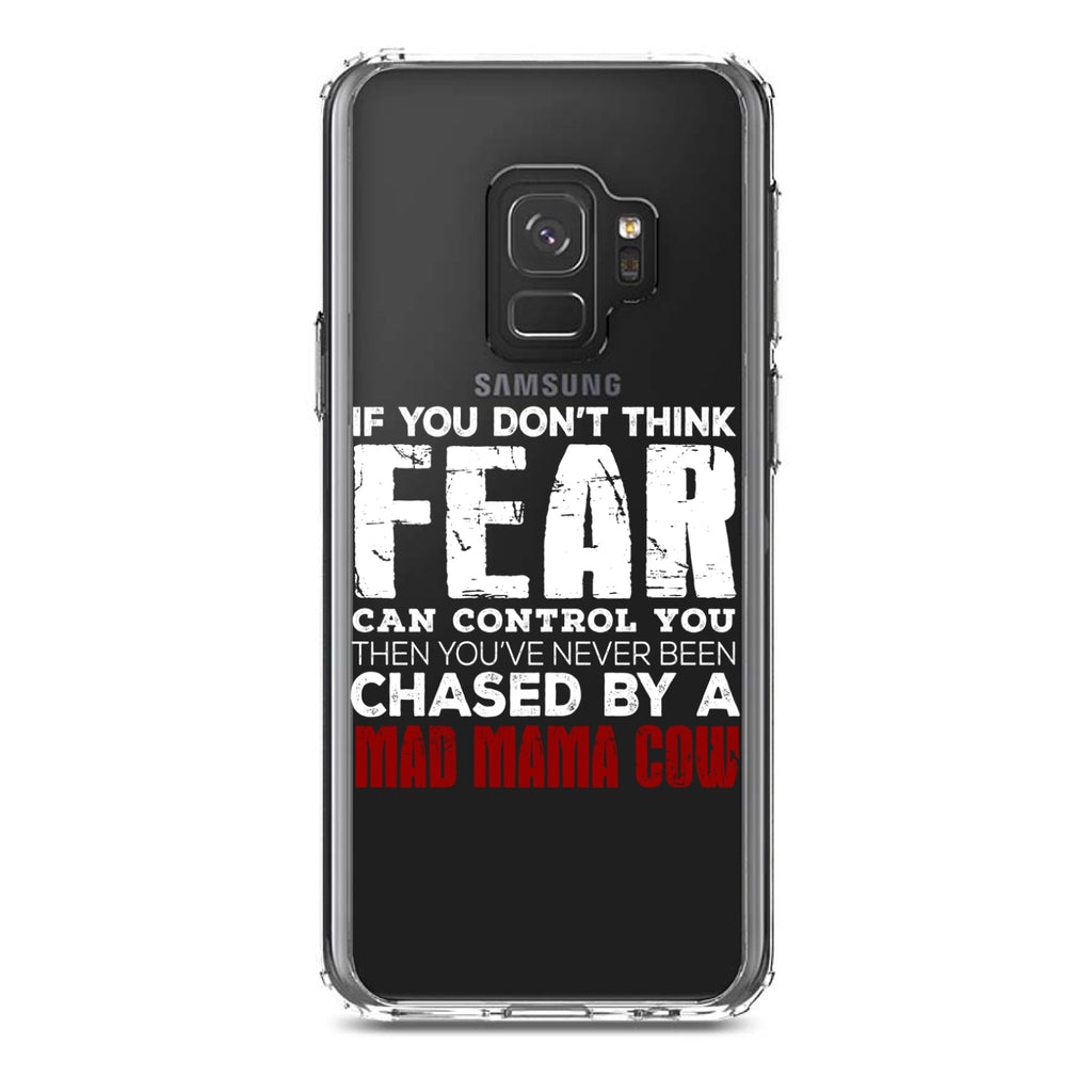 Never Been Chased By A Mad Mama Cow Clear Shockproof iPhone Case, view 19