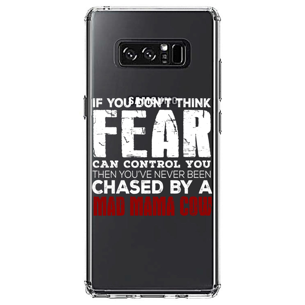 Never Been Chased By A Mad Mama Cow Clear Shockproof iPhone Case, view 12