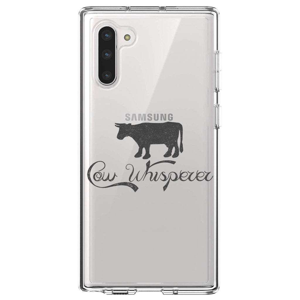 Cow Whisperer Clear Shockproof iPhone Case, view 9
